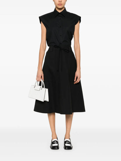 A-Line Midi Skirt