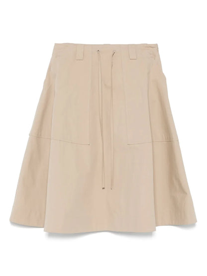 A-Line Midi Skirt