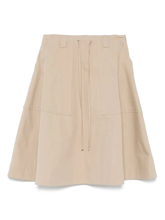 A-Line Midi Skirt