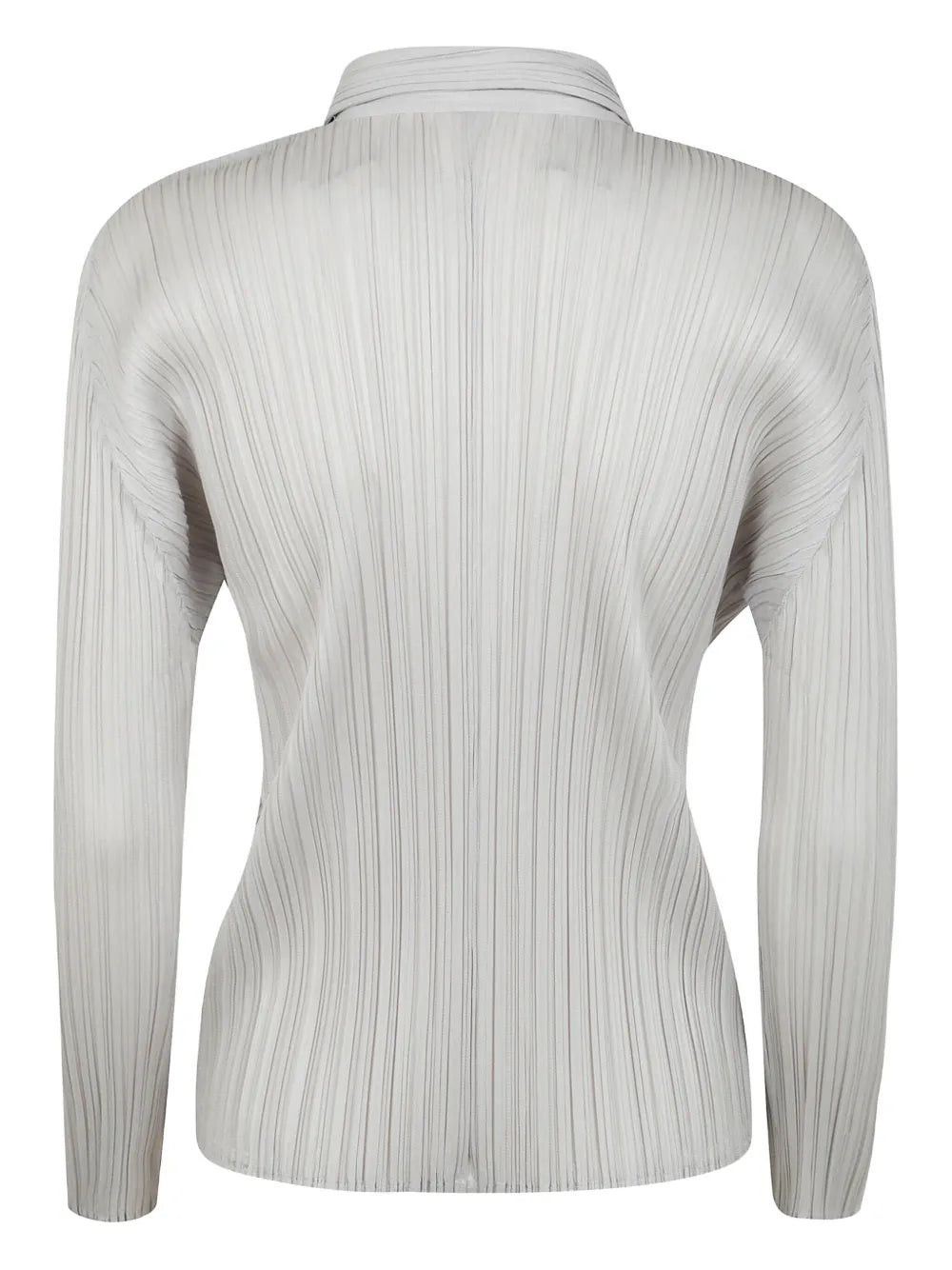 Plissé-Effect Blouse