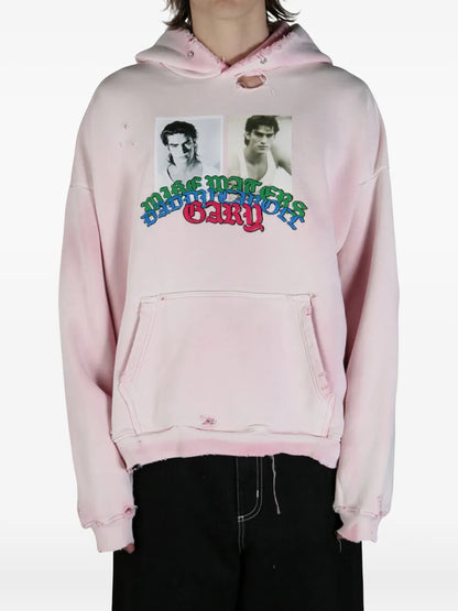 Graphic-Print Hoodie