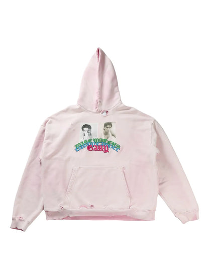 Graphic-Print Hoodie