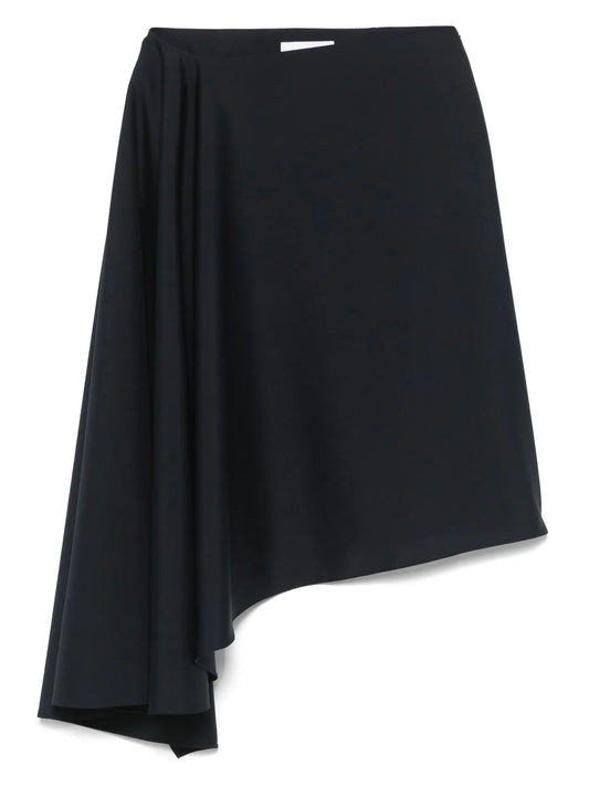 Asymmetric Midi Skirt