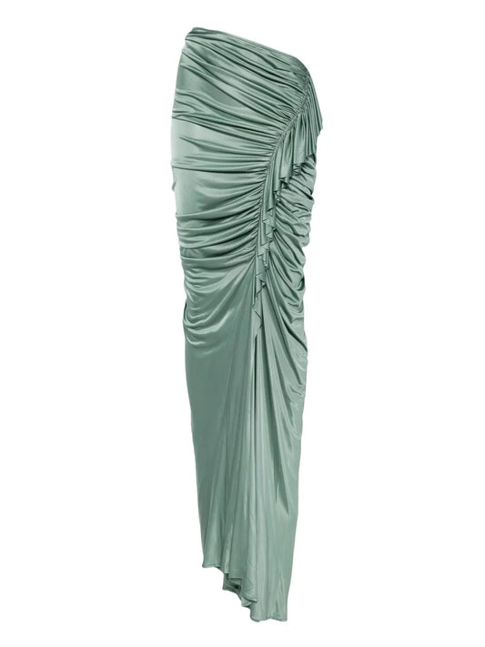 Asymmetric Maxi Skirt