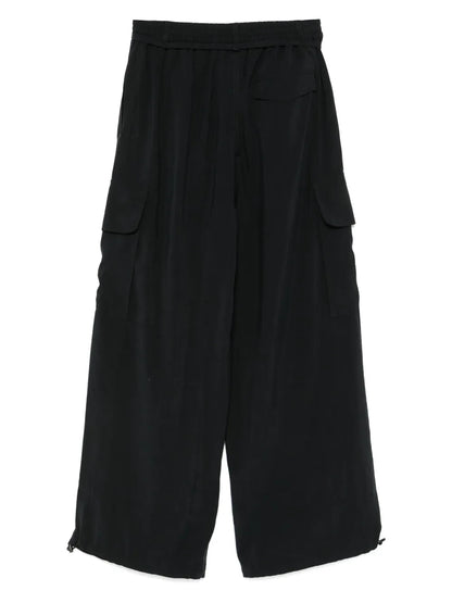 Wide-Leg Cargo Pants