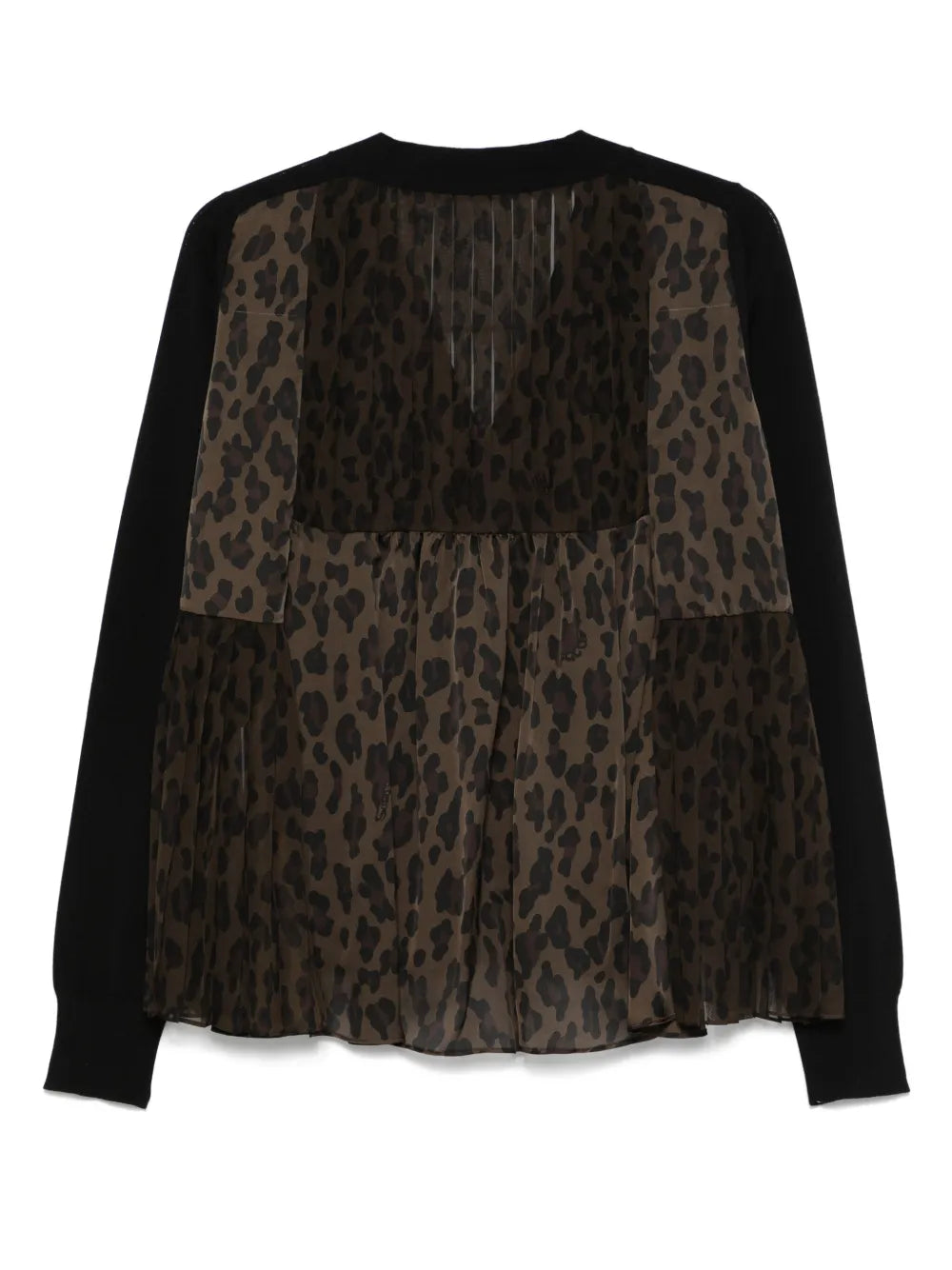 Panelled Cardigan
