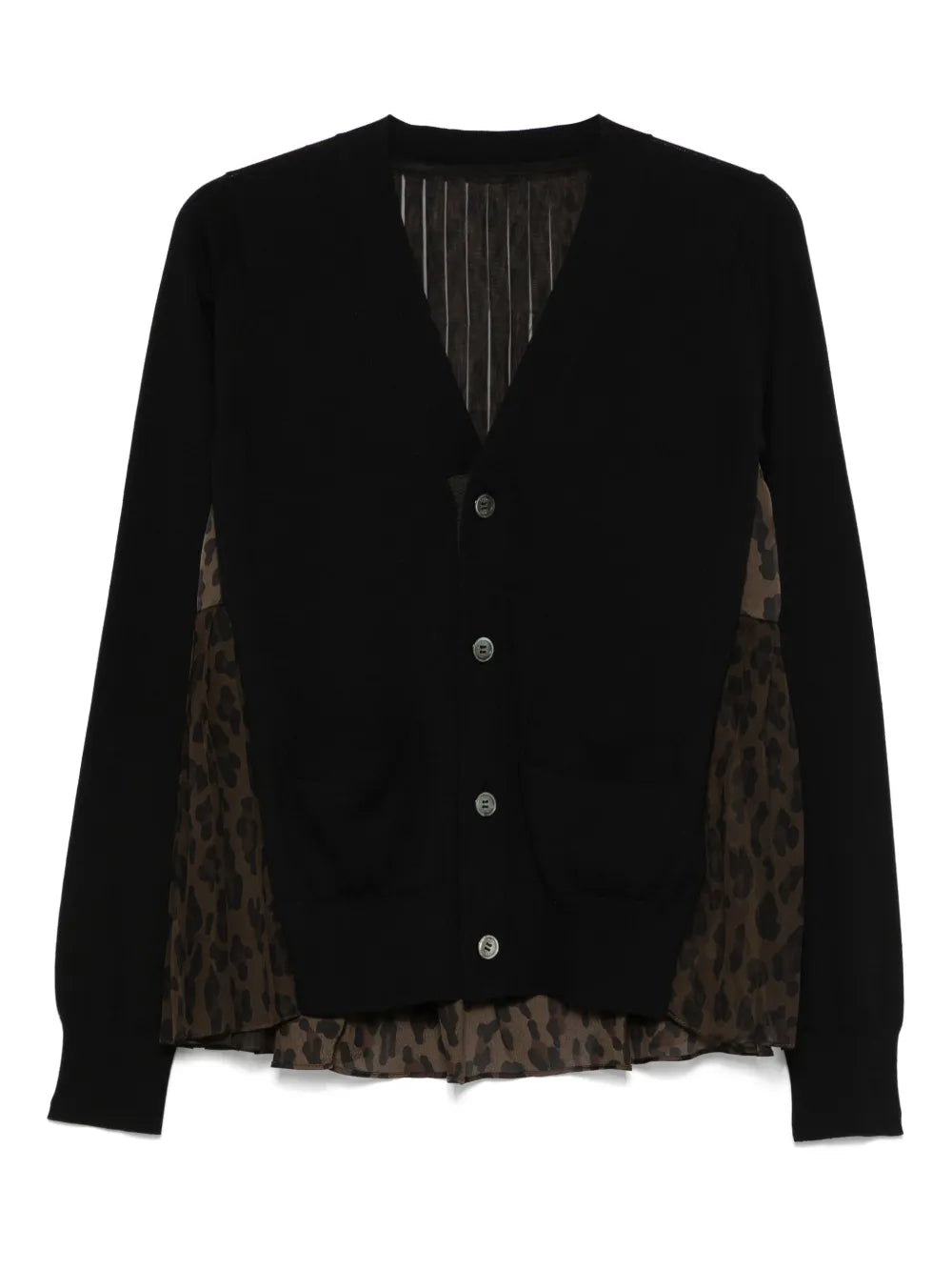 Panelled Cardigan