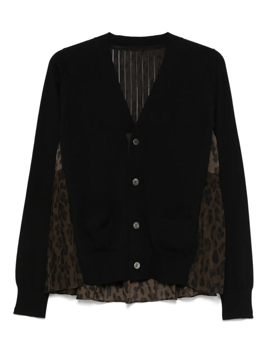 Panelled Cardigan