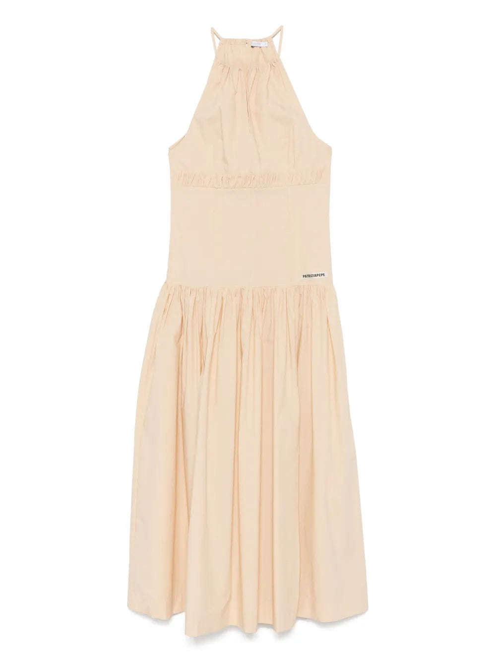 Logo-Patch Maxi Dress