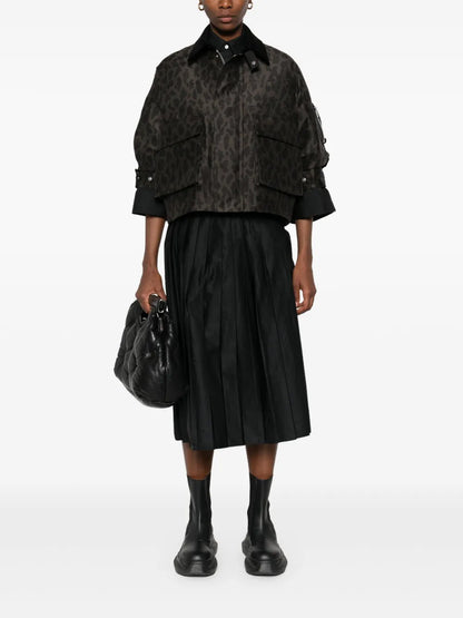 Leopard-Print Jacket