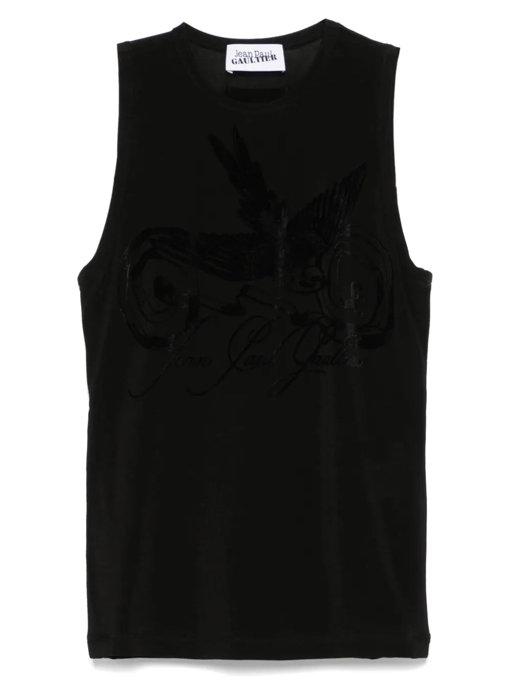 Flocked-Logo Top