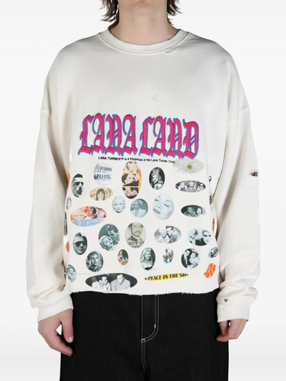 Graphic-Print Sweatshirt