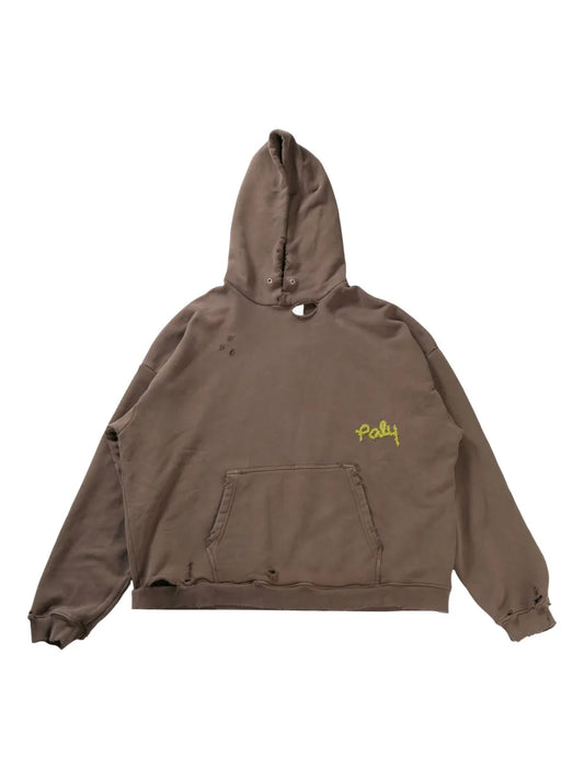 Logo-Embroidered Hoodie
