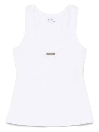 Logo-Plaque Tank Top