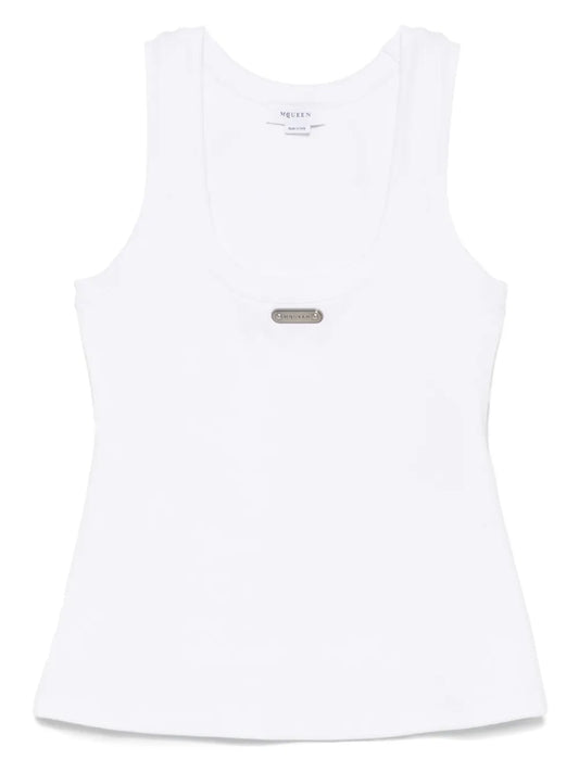 Logo-Plaque Tank Top