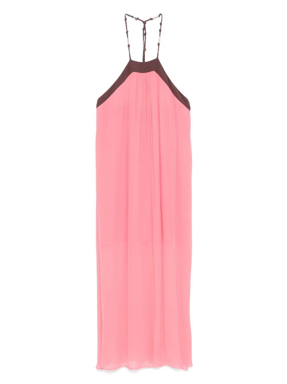 Two-Tone Midi Dress