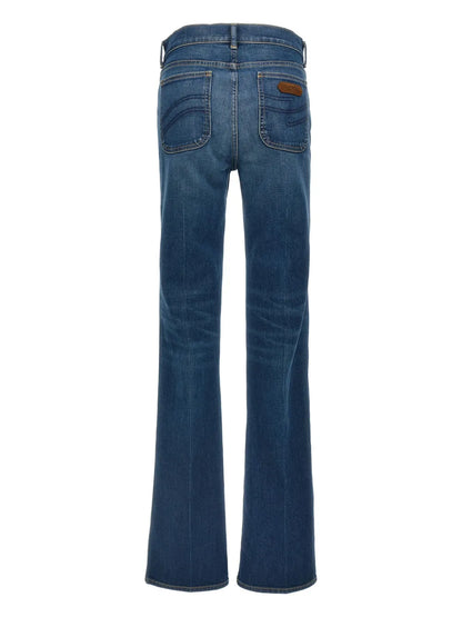 Logo-Patch Jeans