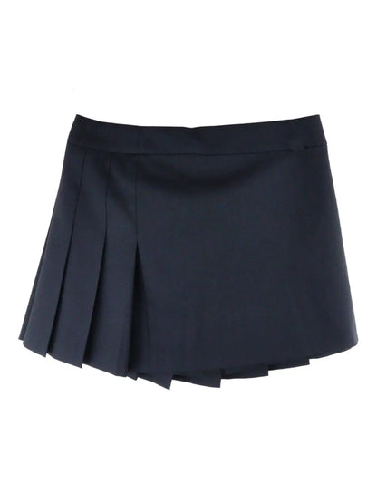 Belted Mini Skirt