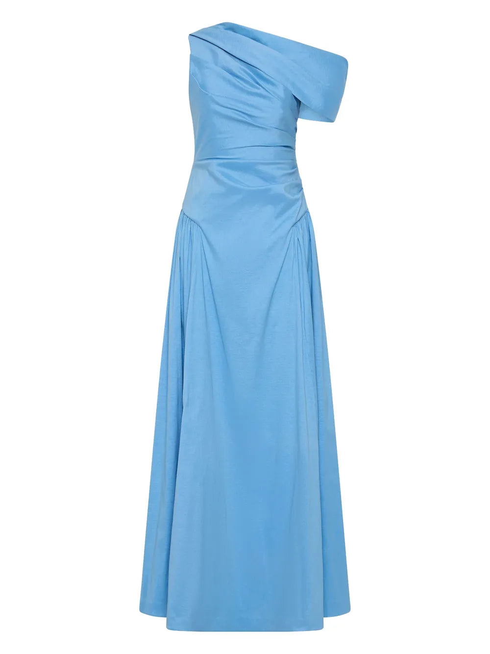 Asymmetric Draped Gown