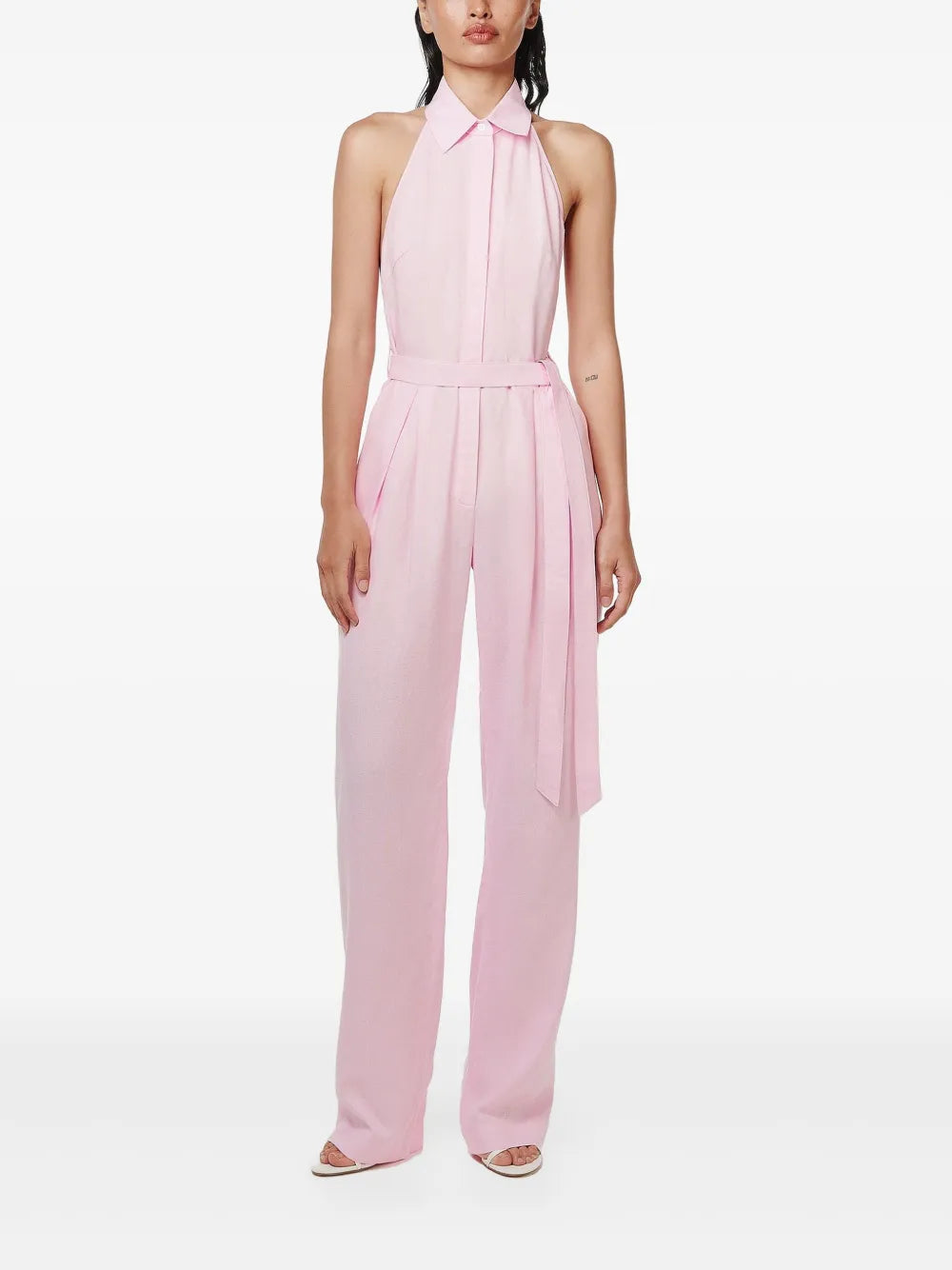 Halterneck Design Jumpsuit