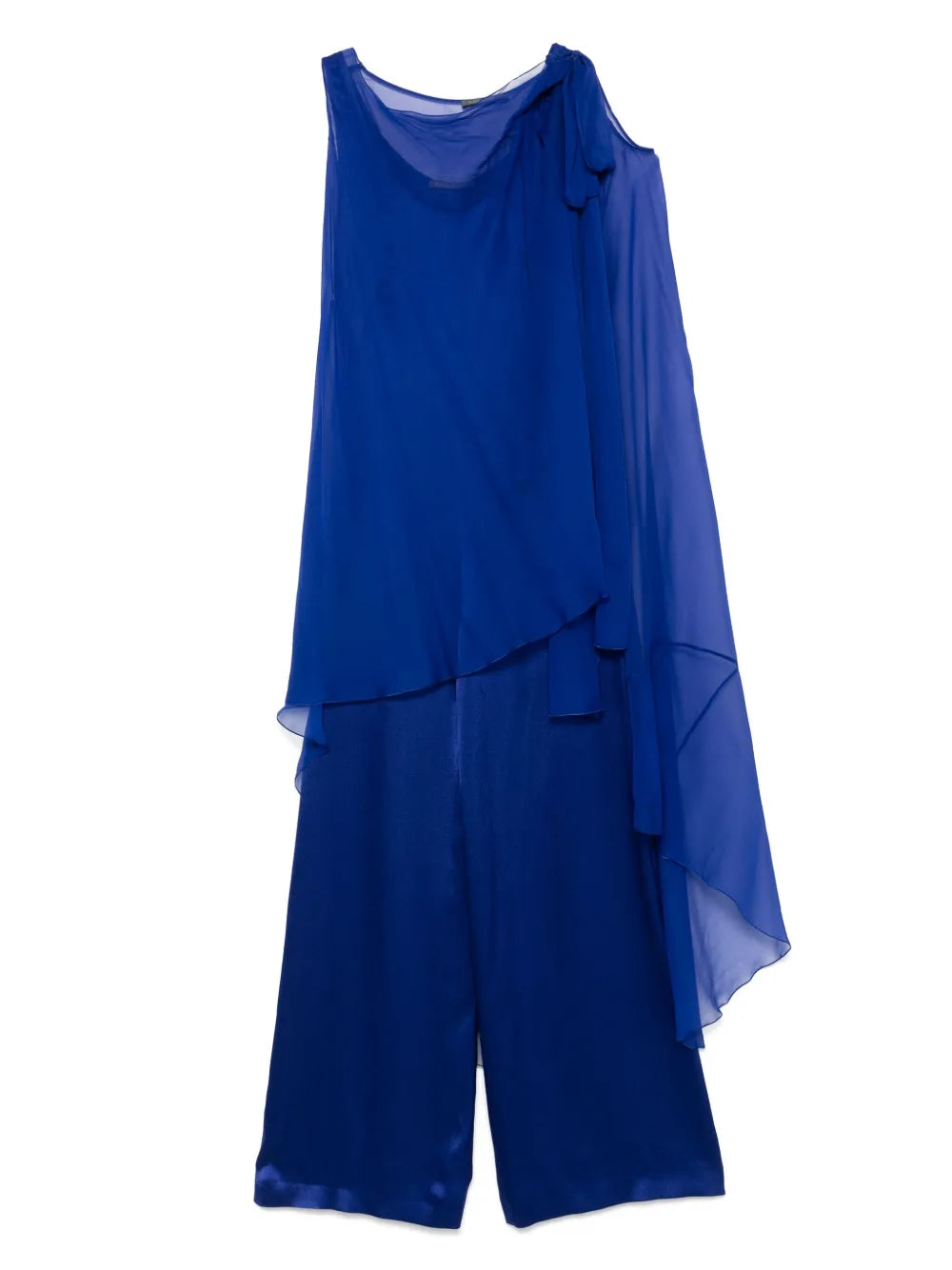 Cape-Detail Jumpsuit