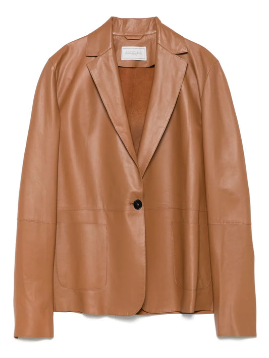Leather Blazer