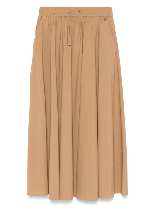 A-Line Midi Skirt