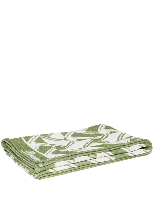 Pattern-Jacquard Beach Towel