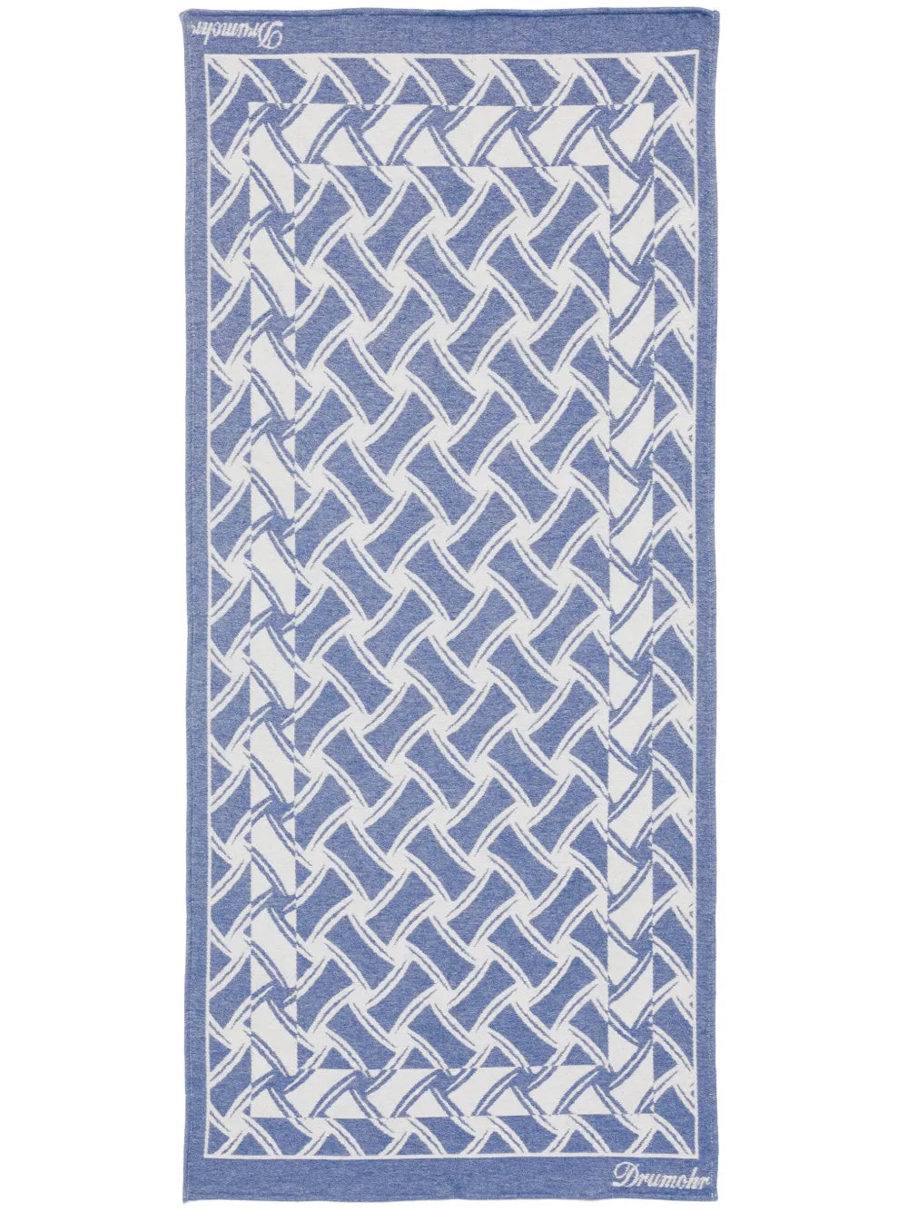 Pattern-Jacquard Beach Towel