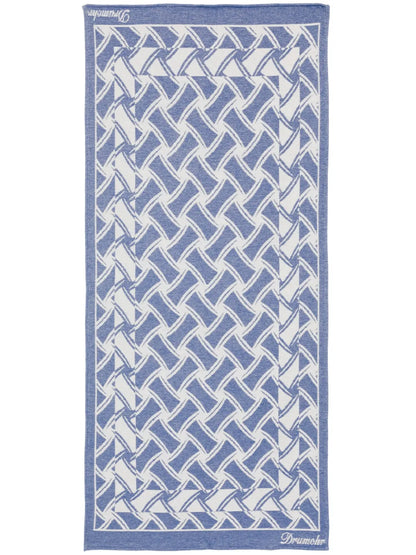 Pattern-Jacquard Beach Towel