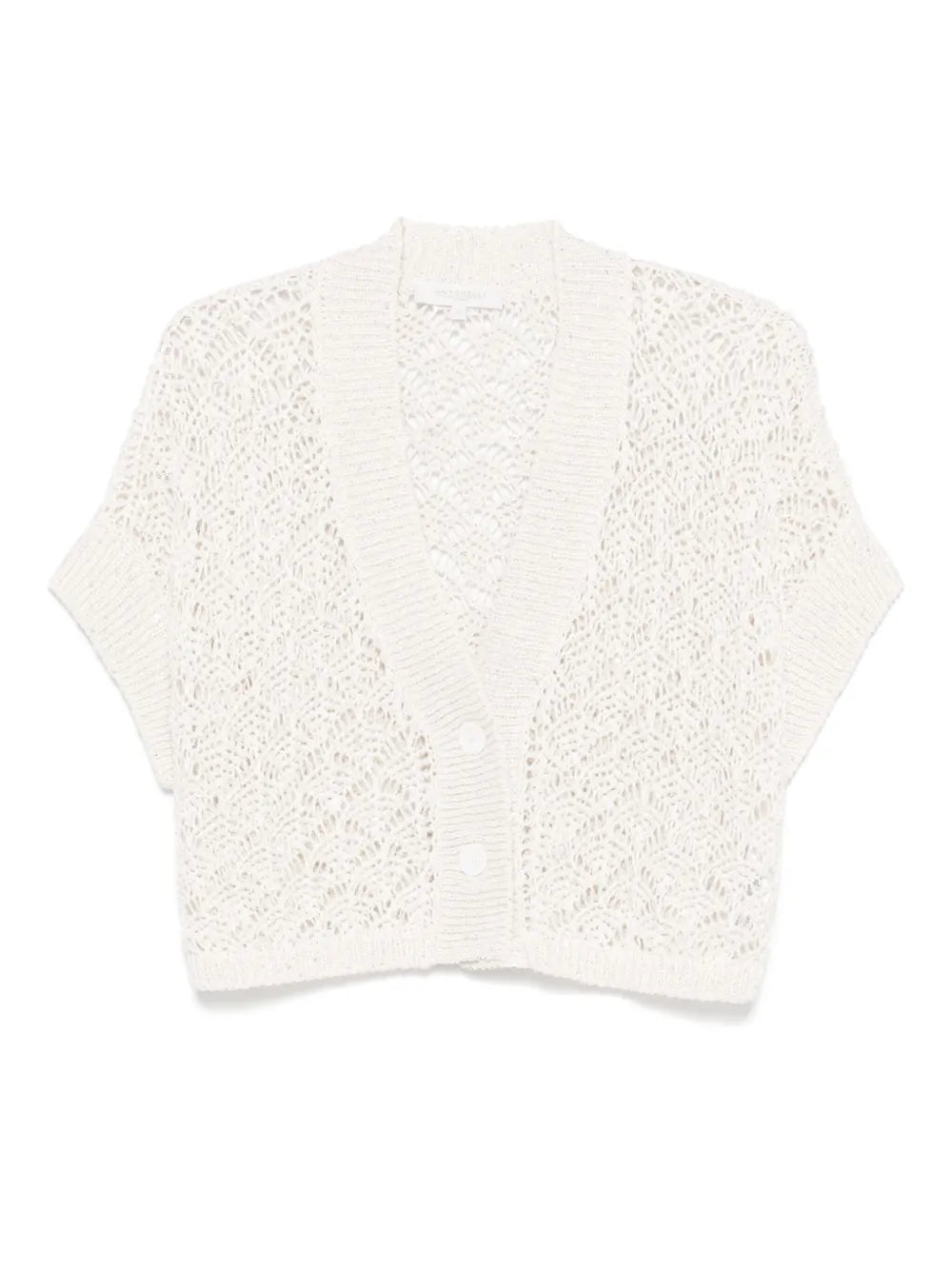 Sequin-Embellished Cardigan