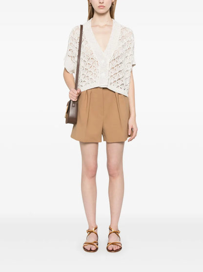 Sequin-Embellished Cardigan