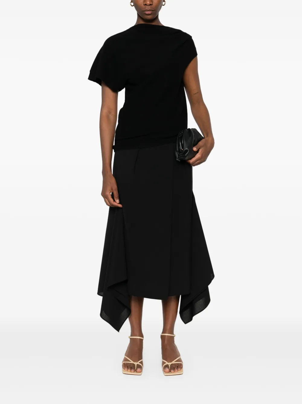 Deconstructed Knitted Top