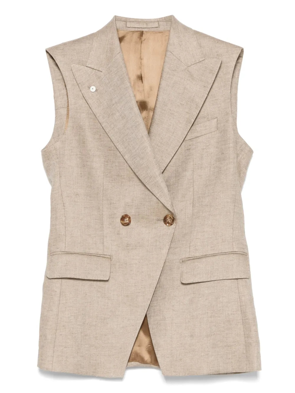 Linen Gilet