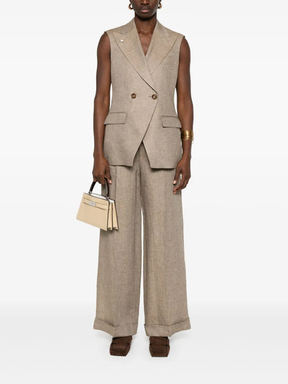 Linen Gilet
