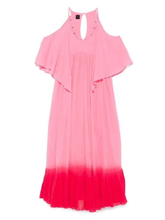 Draped Midi Dress