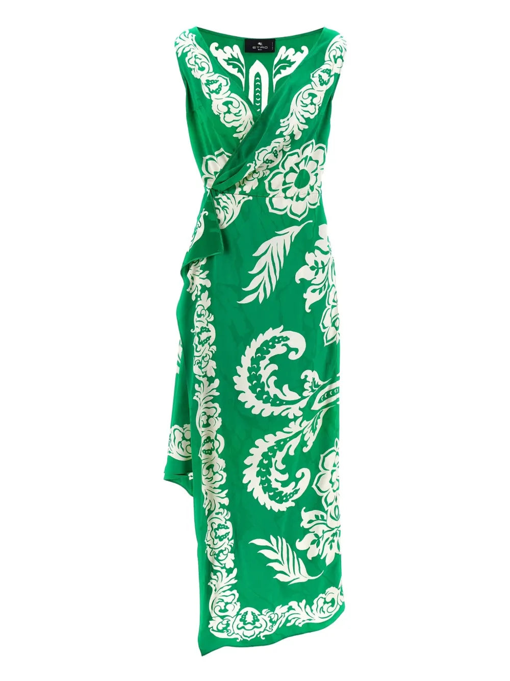 Floral-Print Midi Dress