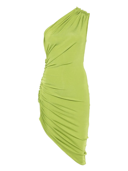 Asymmetric One-Shoulder Dress