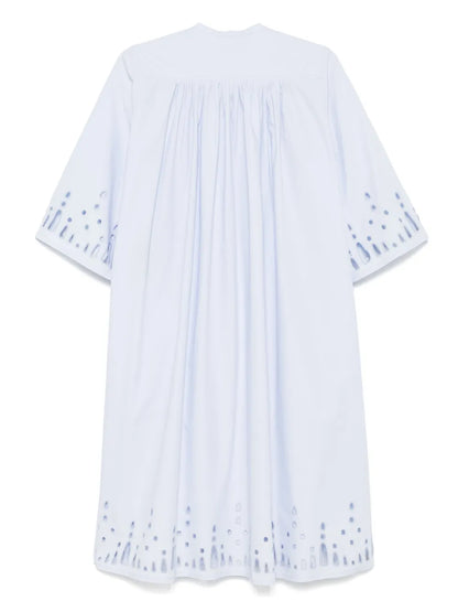 Poplin Midi Dress