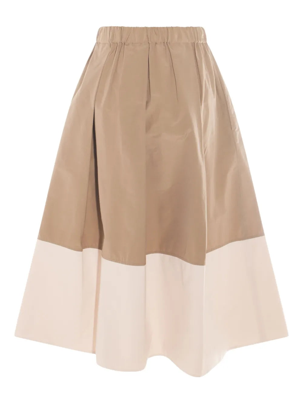Colour-Block Midi Skirt