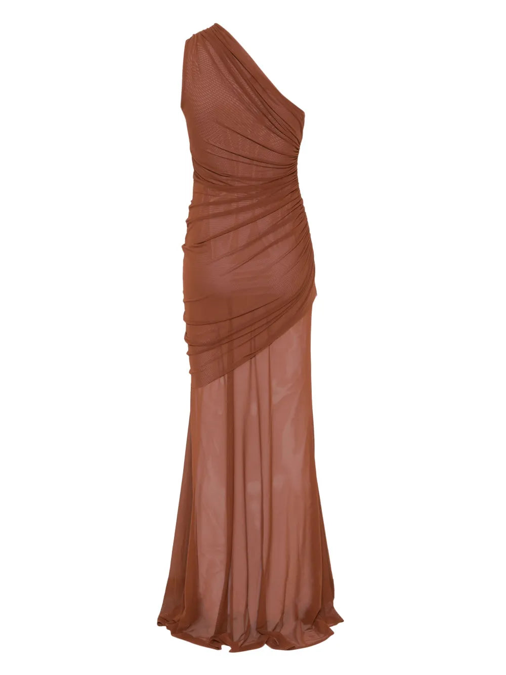 Ruched Tulle Dress