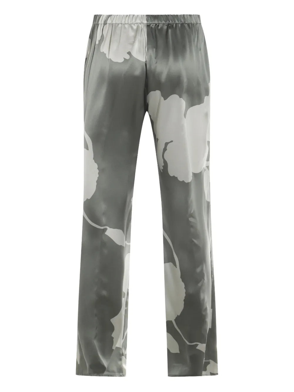 Abstract-Pattern Print Trousers