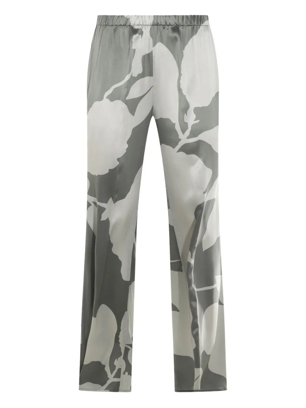 Abstract-Pattern Print Trousers