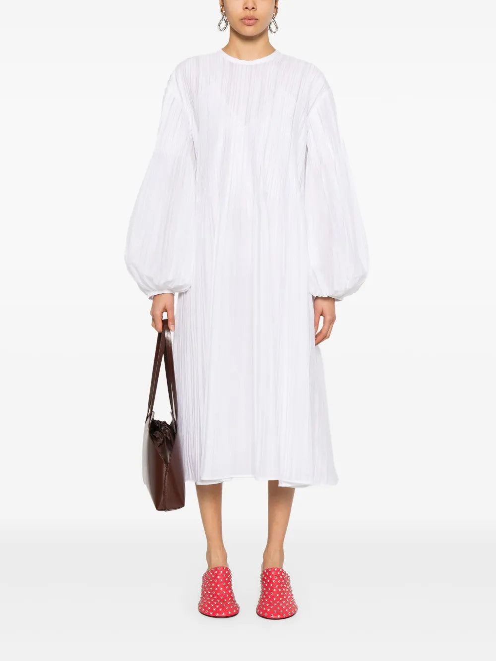Plissé Dress
