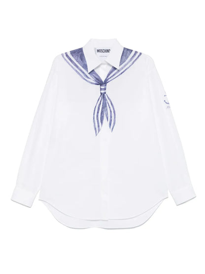 Trompe L'Oeil Print Shirt