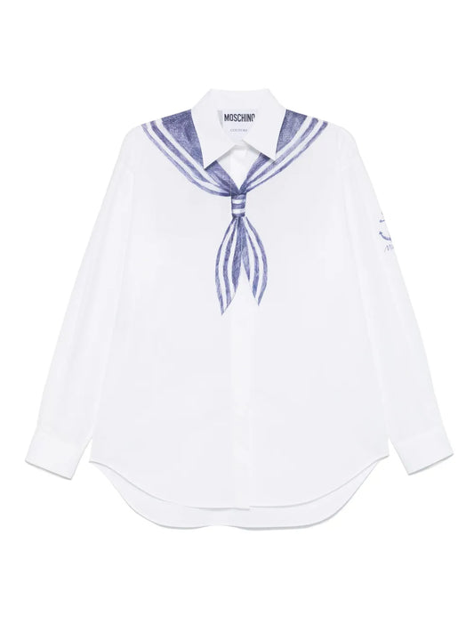 Trompe L'Oeil Print Shirt