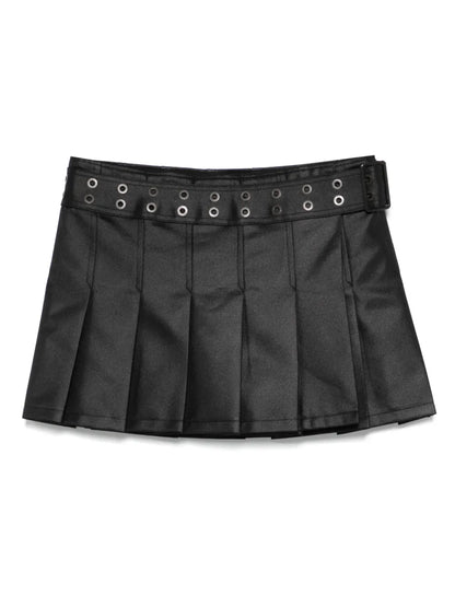 Pleated Mini Skirt