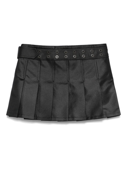 Pleated Mini Skirt