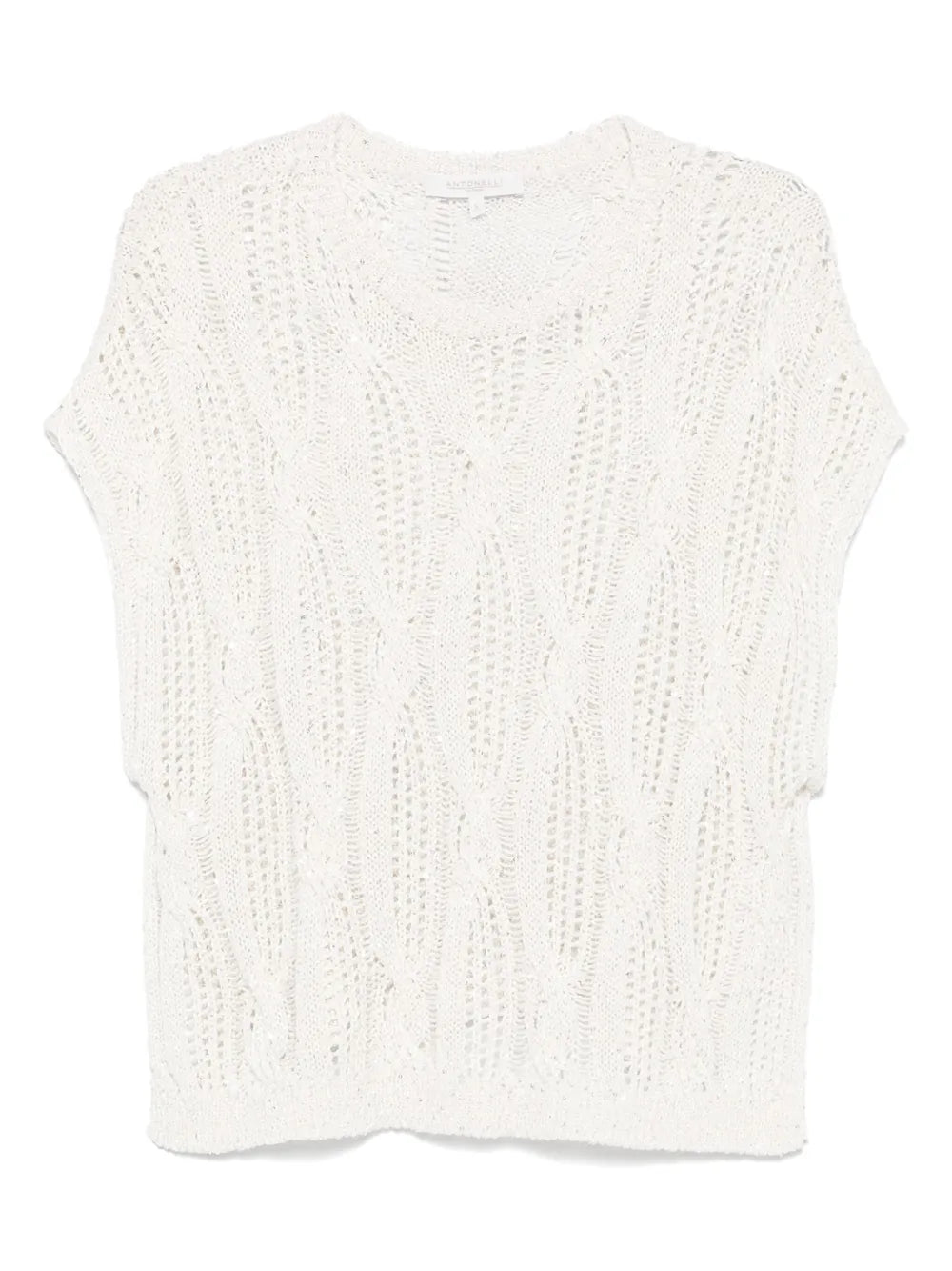 Open-Knit Vest