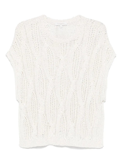 Open-Knit Vest